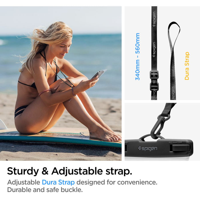 Spigen Aqua Shield A601 Case Waterproof IPX8 - Transparent