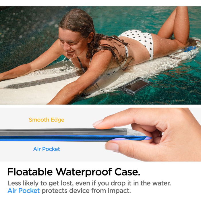 Spigen Aqua Shield A610 Case Waterproof Floating on Water - Black