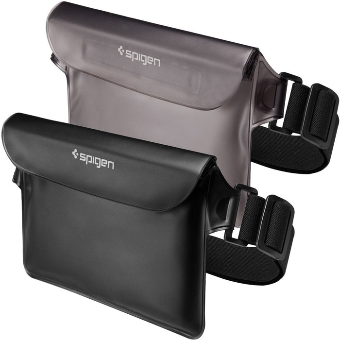 Spigen Aqua Shield A620 Waterproof Hip Bag IPX8 - Black 2 pcs.