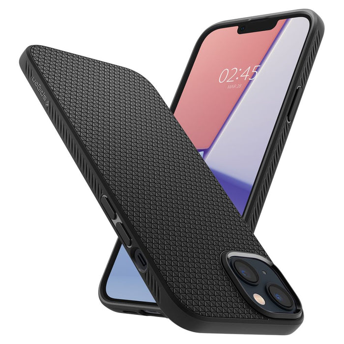 Spigen Liquid Air iPhone 14 Case - Matte Black