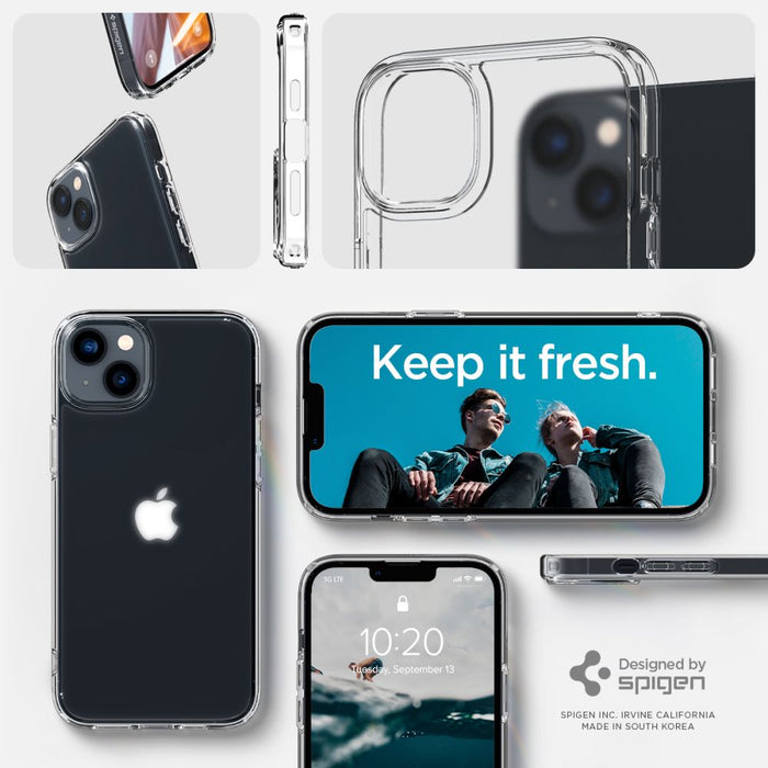 Spigen Ultra Hybrid iPhone 14 Case - Clear Matte