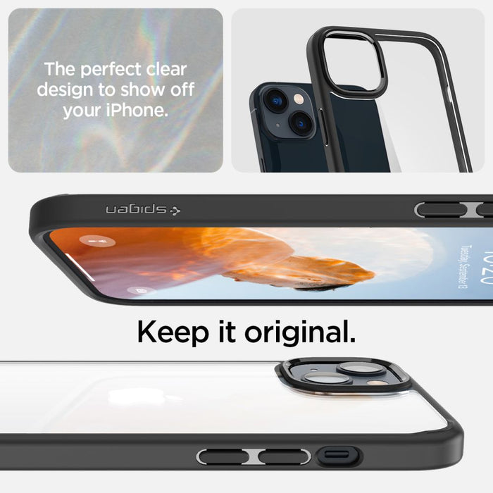 Spigen Ultra Hybrid iPhone 14 Plus Case - Matte Black