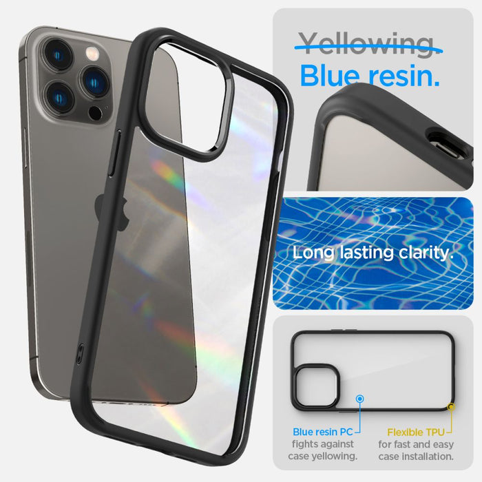 Spigen Ultra Hybrid iPhone 14 Pro Max Case - Matte Black