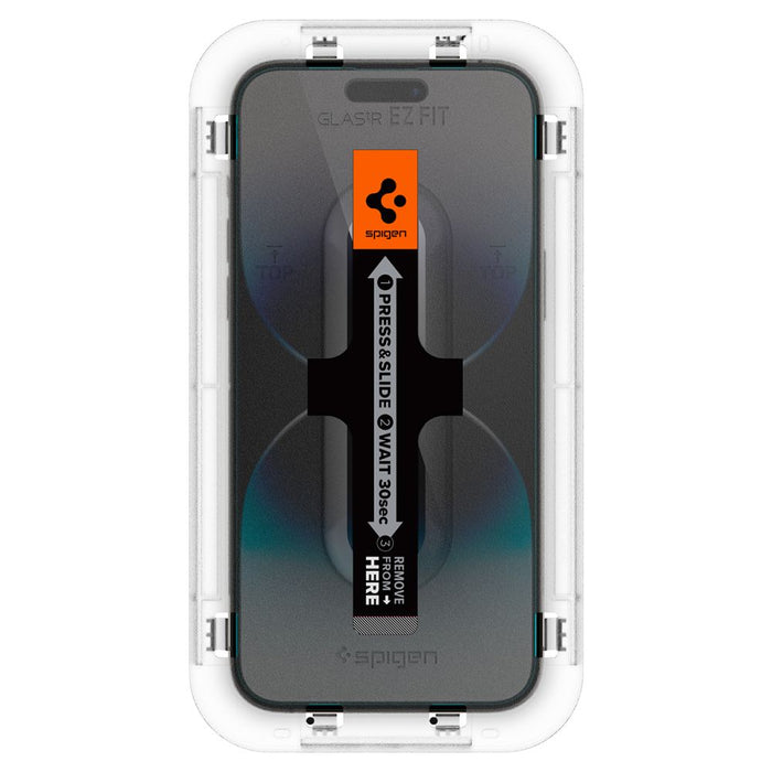 Spigen Glas.tR EZ Fit tempered glass for iPhone 14 Pro - 2 pcs.