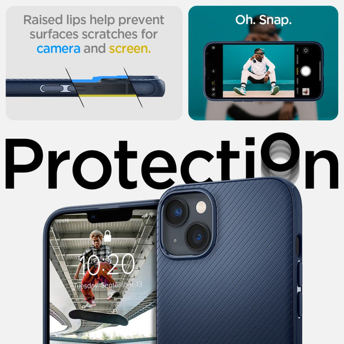 Spigen Mag Armor iPhone 14 Plus Case - Blue