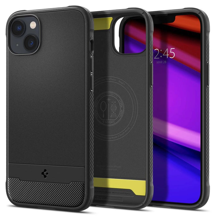 Spigen Rugged Armor Mag Case with MagSafe for iPhone 14 Plus - Matte Black