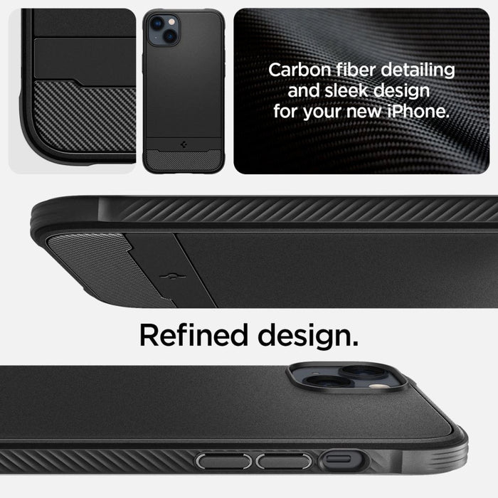 Spigen Rugged Armor Mag Case with MagSafe for iPhone 14 Plus - Matte Black