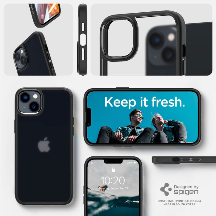 Spigen Ultra Hybrid iPhone 14 Plus Case - Matte Black