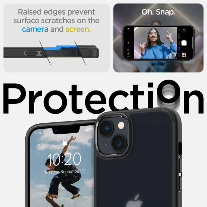 Spigen Ultra Hybrid iPhone 14 Plus Case - Matte Black