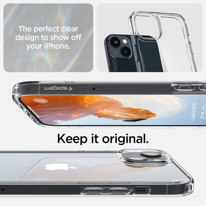 Spigen Ultra Hybrid iPhone 14 Case - Clear