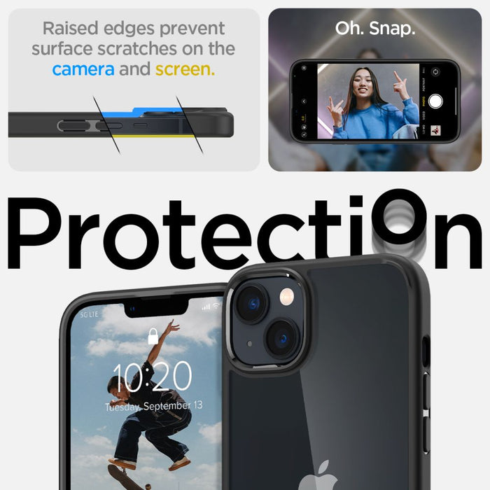 Spigen Ultra Hybrid iPhone 14 Case - Matte Black