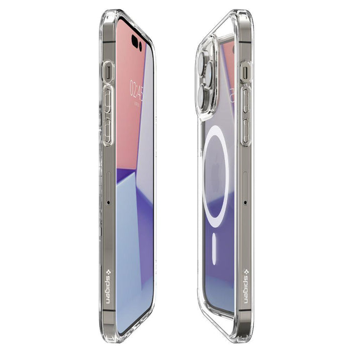 Spigen Ultra Hybrid Mag Case with MagSafe for iPhone 14 Pro Max - Clear/White