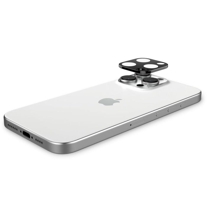 Spigen Optik.tR Camera Protector for iPhone 14 Pro / Pro Max / 15 Pro / Pro Max / 16 Pro / Pro Max - Black 2 pcs.