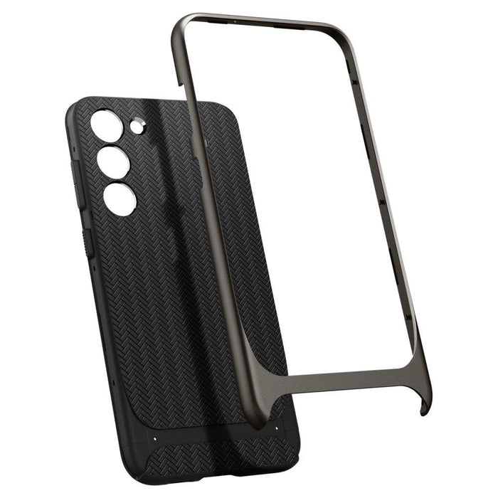 Spigen Neo Hybrid Case for Samsung Galaxy S23+ - Metallic Gray