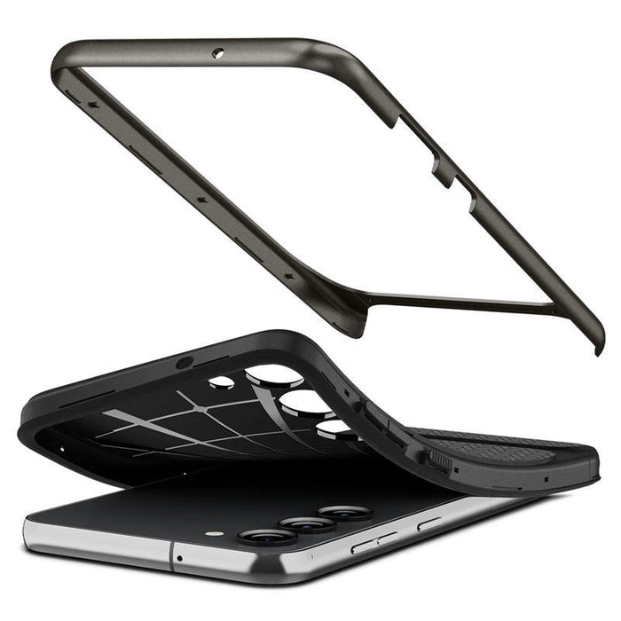 Spigen Neo Hybrid Case for Samsung Galaxy S23+ - Metallic Gray