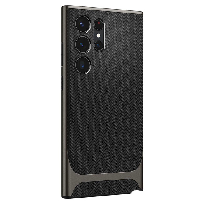 Spigen Neo Hybrid Case for Samsung Galaxy S23 Ultra - Metallic Gray