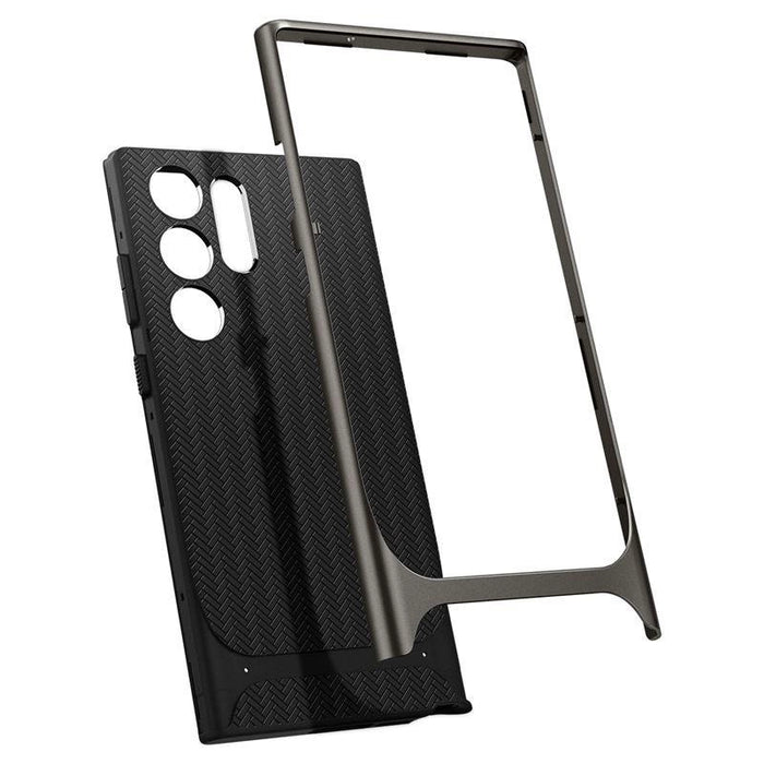 Spigen Neo Hybrid Case for Samsung Galaxy S23 Ultra - Metallic Gray