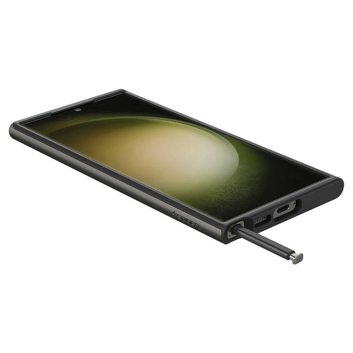 Spigen Neo Hybrid Case for Samsung Galaxy S23 Ultra - Metallic Gray