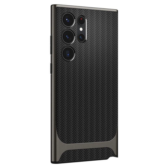 Spigen Neo Hybrid Case for Samsung Galaxy S23 Ultra - Metallic Gray