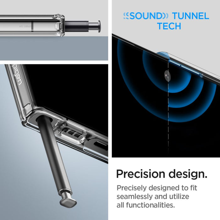 Spigen Ultra Hybrid Case for Samsung Galaxy S23 Ultra - Transparent