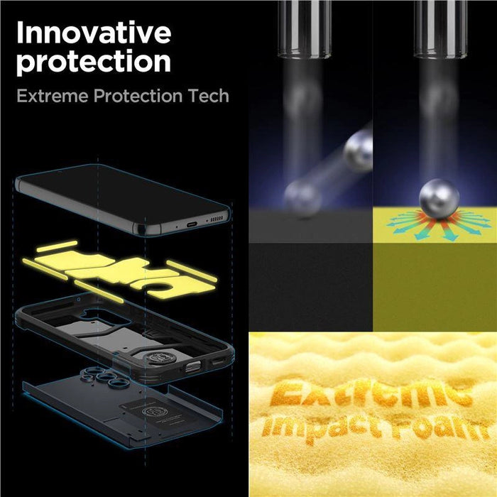 Spigen Tough Armor Case for Samsung Galaxy A54 5G - Black Metal