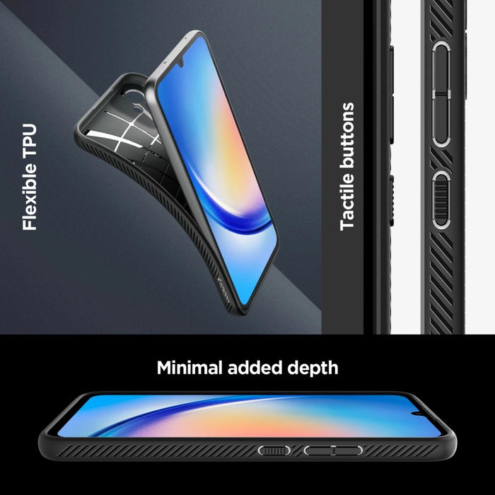 Spigen Liquid Air Case for Samsung Galaxy A34 5G - Matte Black