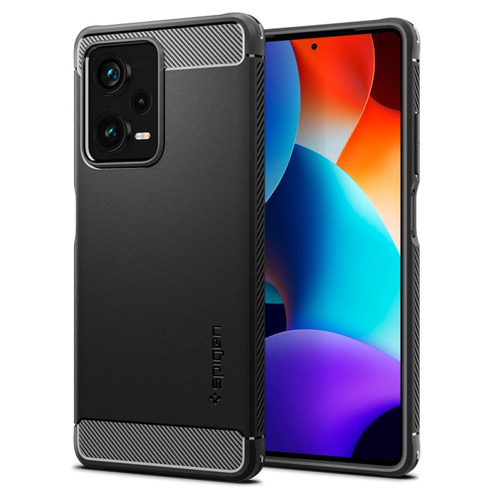Spigen Rugged Armor case for Xiaomi Redmi Note 12 Pro+ 5G - matte black