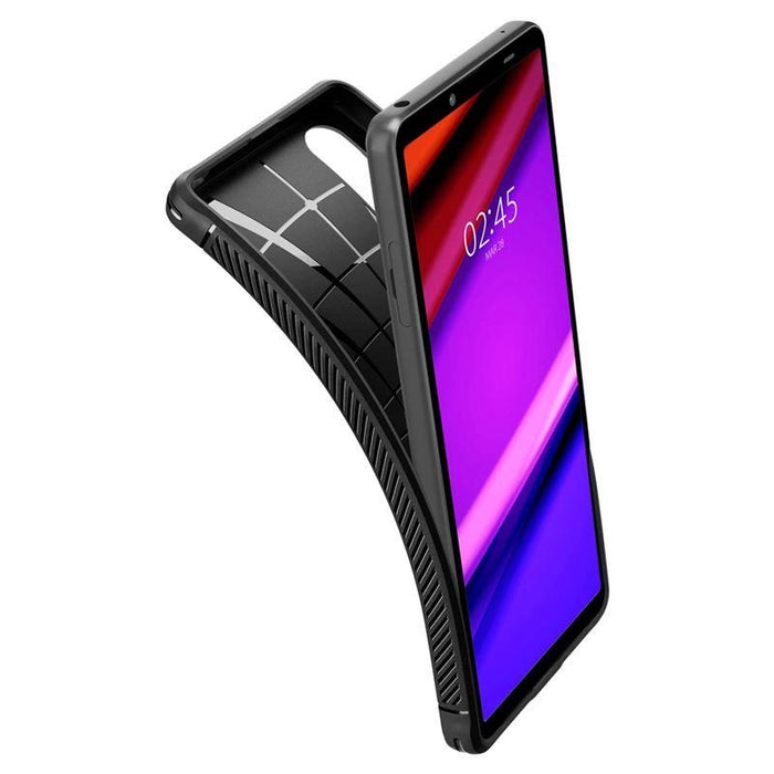 Spigen Rugged Armor Case for Sony Xperia 10 V - Matte Black