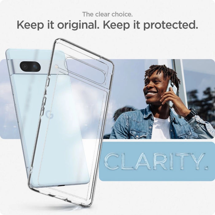 Spigen Ultra Hybrid Case for Google Pixel 7A - Transparent