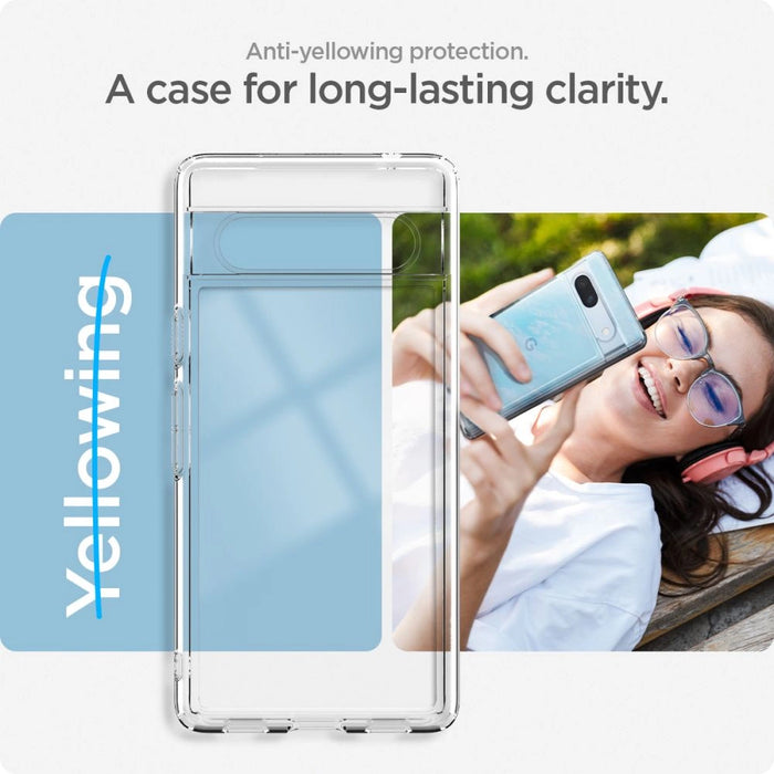 Spigen Ultra Hybrid Case for Google Pixel 7A - Transparent