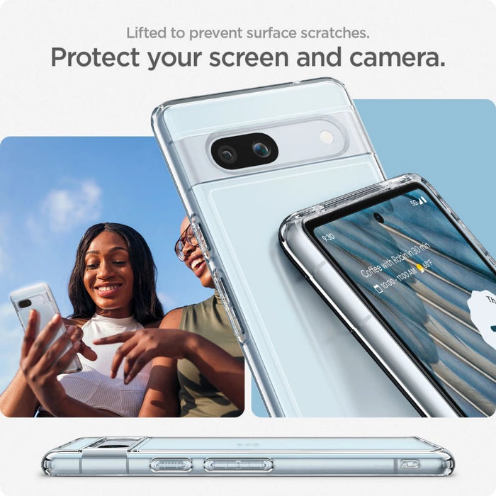 Spigen Ultra Hybrid Case for Google Pixel 7A - Transparent