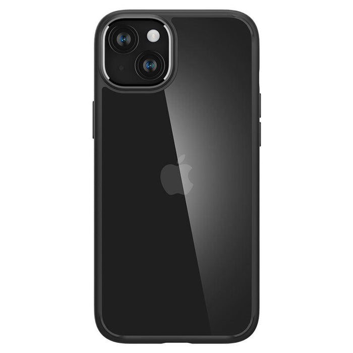 Spigen Crystal Hybrid iPhone 15 Plus Case - Clear Black