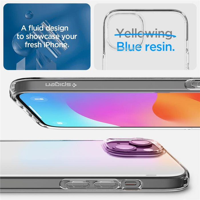Spigen Crystal Flex Case for iPhone 15 Plus - Clear