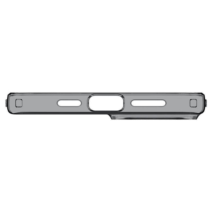Spigen Crystal Flex iPhone 15 Plus Case - Gray-Transparent
