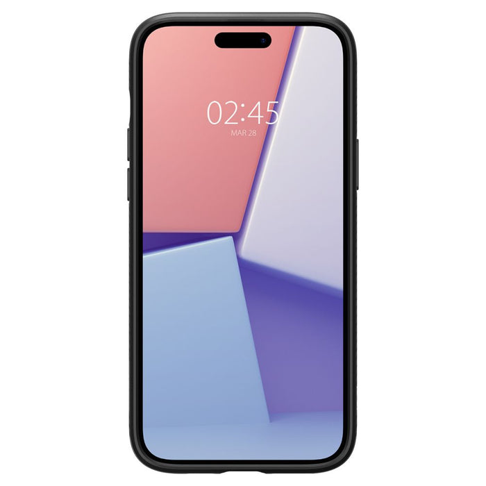 Spigen Liquid Air Case for iPhone 15 Plus - Matte Black