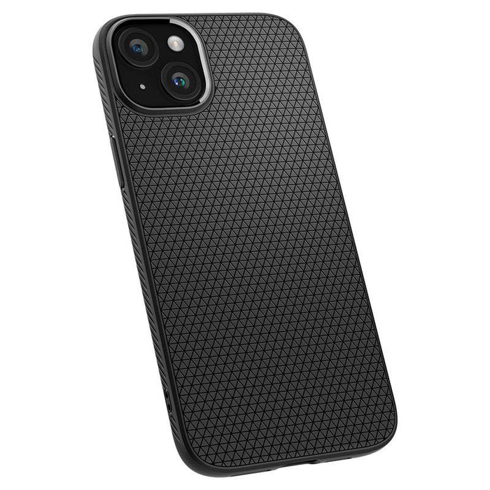 Spigen Liquid Air Case for iPhone 15 Plus - Matte Black