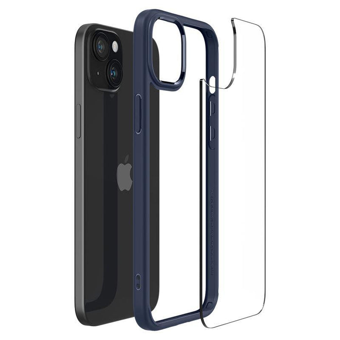Spigen Ultra Hybrid iPhone 15 Plus Case - Dark Blue