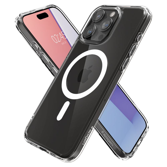 Spigen Ultra Hybrid Mag Case with MagSafe for iPhone 15 Pro Max - White