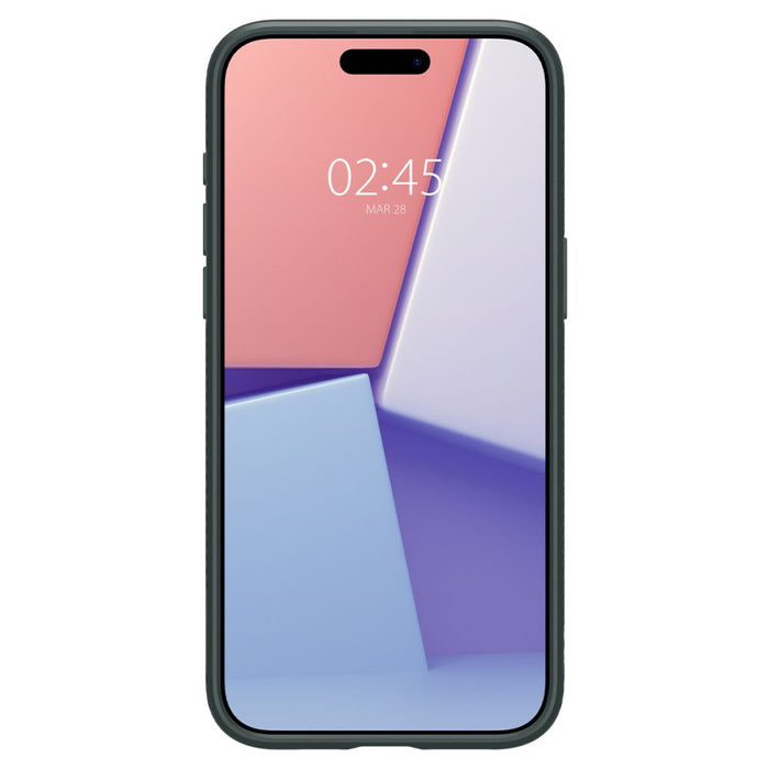 Spigen Liquid Air iPhone 15 Pro Max Case - Dark Green