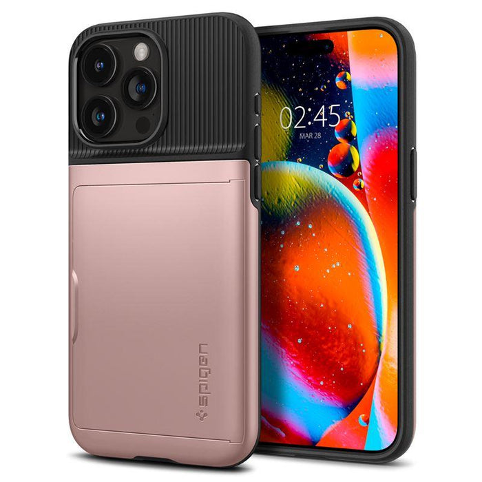 Spigen Slim Armor CS Case for iPhone 15 Pro Max - Pink