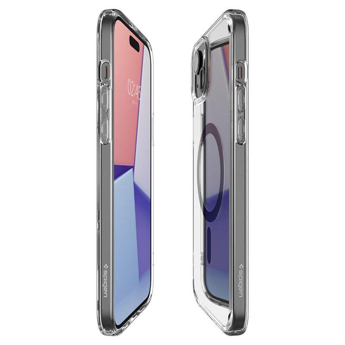 Spigen Ultra Hybrid Mag Case with MagSafe for iPhone 15 Plus - Black