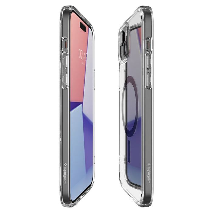 Spigen Ultra Hybrid Mag Case with MagSafe for iPhone 15 Plus - Black