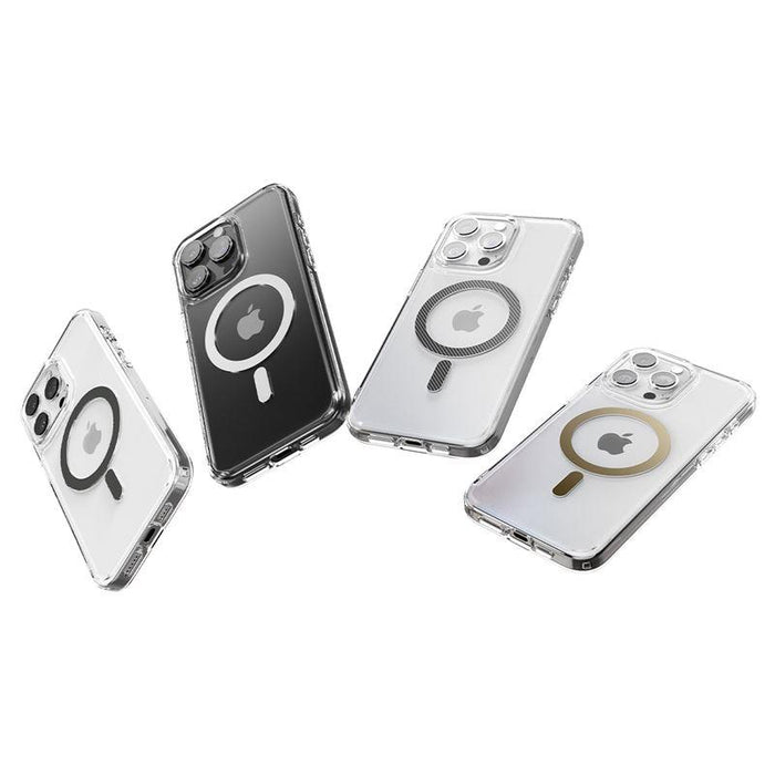 Spigen Ultra Hybrid Mag Case with MagSafe for iPhone 15 Pro - Clear Black
