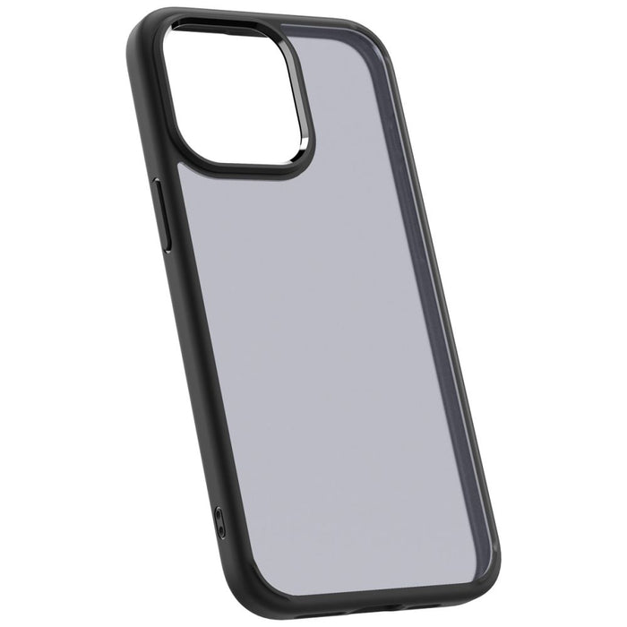 Spigen Ultra Hybrid iPhone 15 Pro Case - Clear Black