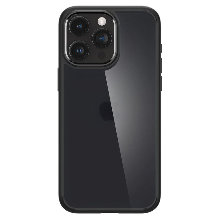 Spigen Ultra Hybrid iPhone 15 Pro Max Case - Clear Black
