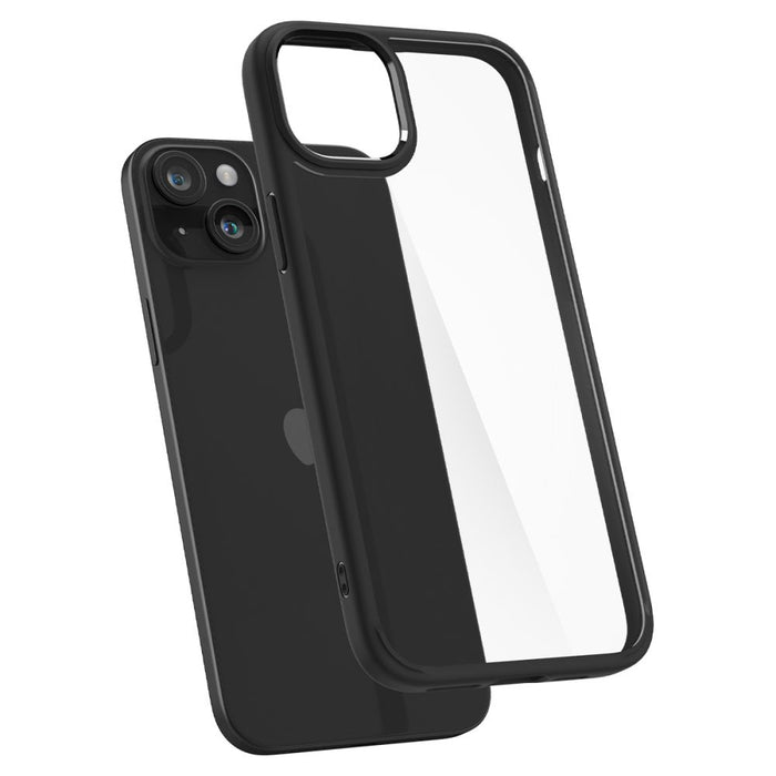Spigen Ultra Hybrid iPhone 15 Case - Matte Black