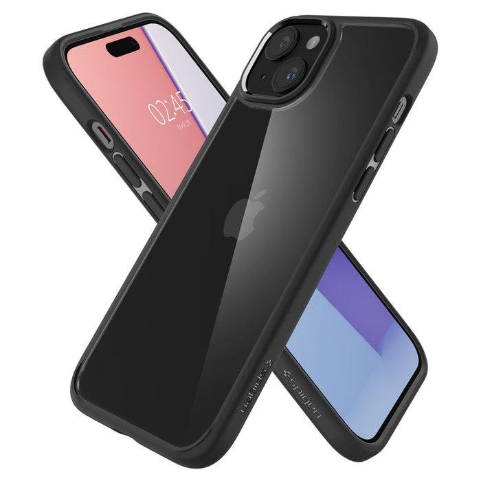 Spigen Ultra Hybrid iPhone 15 Case - Matte Black