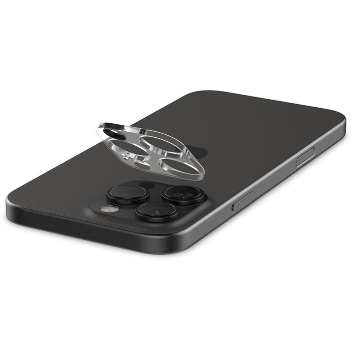 Spigen Optik.tR Camera Protector for iPhone 14 Pro / Pro Max / 15 Pro / Pro Max / 16 Pro / Pro Max - Transparent 2 pcs.