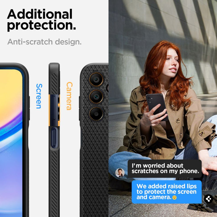 Spigen Liquid Air Case for Samsung Galaxy A15 4G / 5G - Matte Black