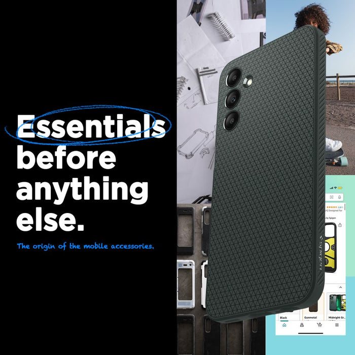 Spigen Liquid Air Case for Samsung Galaxy A15 4G / 5G - Dark Green